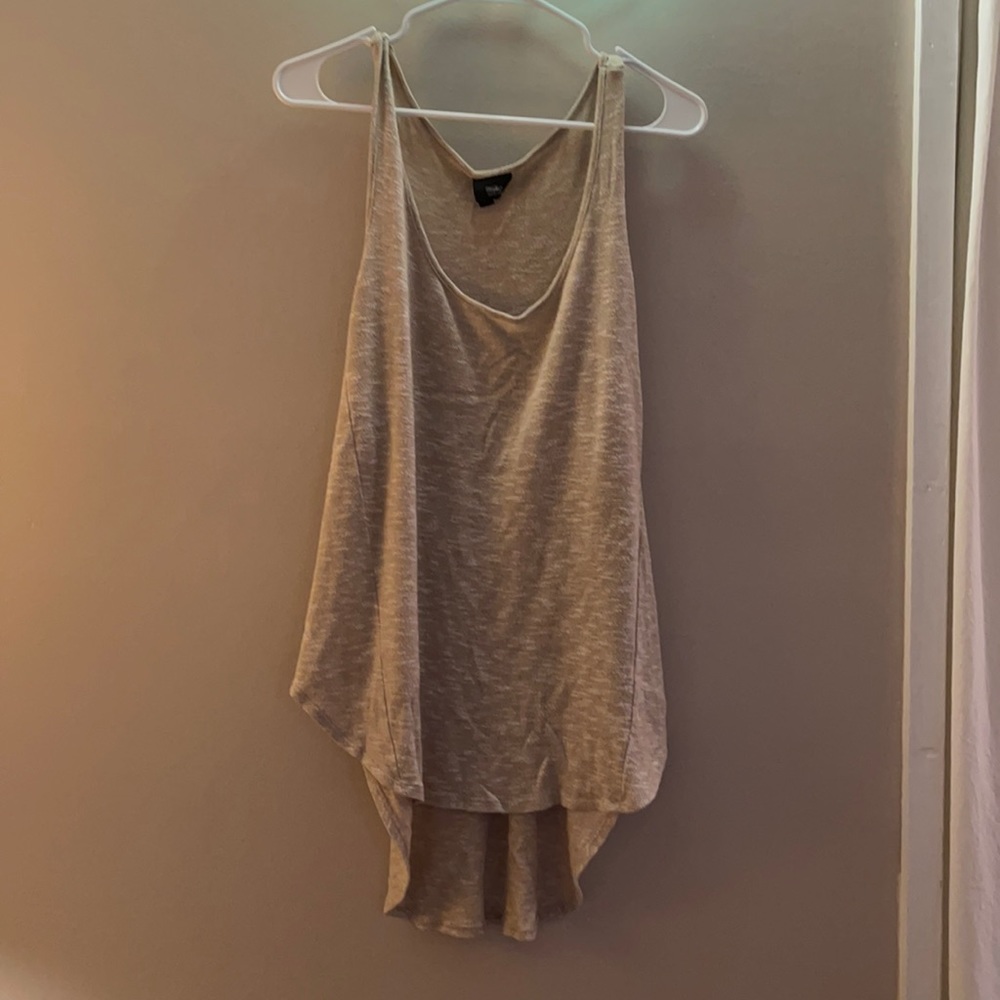 Cream tank top - worn
